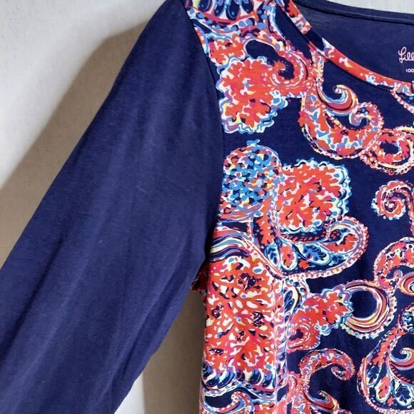 ‎Lilly Pulitzer Pima Cotton long sleeve shirt - Picture 4 of 11